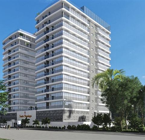 Modern property building